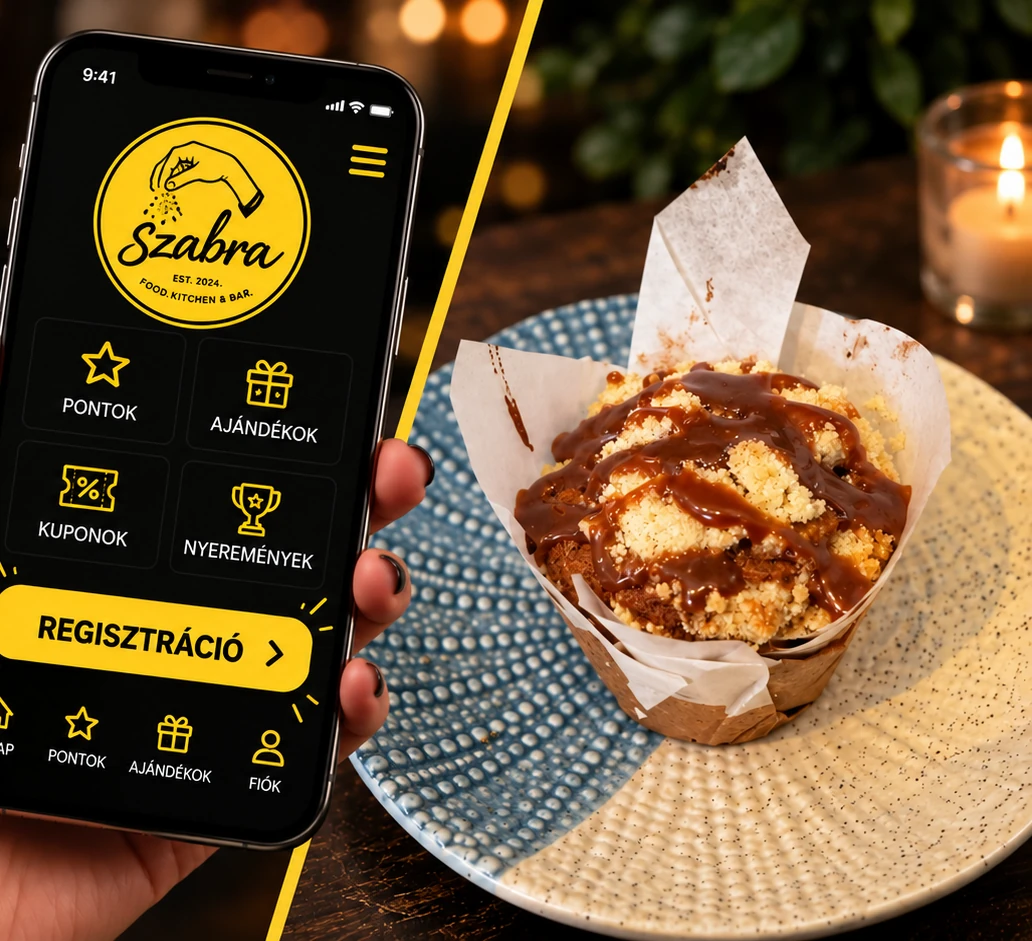 Szabra hűségprogram a telefonon